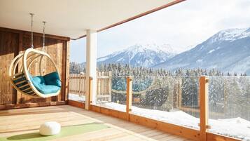 Chalet | Blick von der Unterkunft