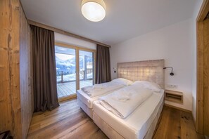 Chalet | 4 Schlafzimmer, individuell eingerichtet, Bettwäsche