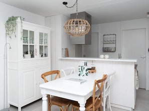 Dining - Modern House in a Quiet Area Near the Lake of Grevelingen (Bruinisse)