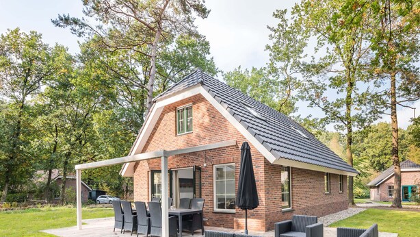 Exterior - Luxurious Villa With sun Shower, in a Wooded Area (Hooghalen)