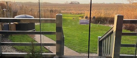 Feriehus | Udsigt fra overnatningsstedet