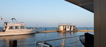 Houseboat Sneekermeer With Sun Deck