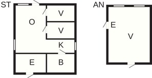 House | Floor plan - 5 Person Holiday Home in Sarna (Sarna)