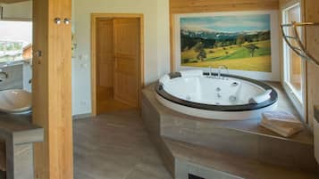Chalet | Badezimmer | Handtücher
