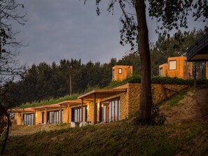 House | Exterior - Beautiful Lodge in Gulpen With Great View (Gulpen)
