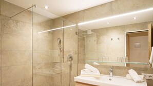 Shower, towels