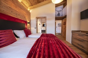 3 chambres, ameublement personnalisé, draps fournis