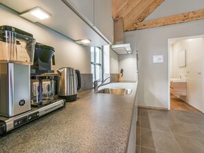 House | Private kitchen | Highchair - Spacious Holiday Home the Centre of Grubbenvorst (Grubbenvorst)