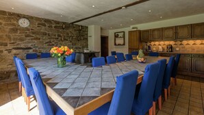 Dining - Square Farm Transformed Into a Luxurious Holiday Home (Waimes)