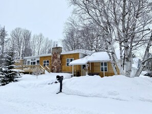 Exterior - Snowmobile Friendly! Ample Parking-only 1 block to trail! Clean w cozy Fireplace (AuTrain)
