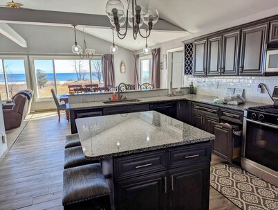 Lake Huron Retreat • Sandy Private Lake Huron Beach • Pet Friendly