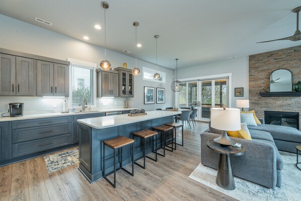 تلفزيون، مدفأة