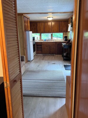 Interior - Peaceful Lakefront Cabin at Woodslands on the Lake with Shared Beachfront (Sidney)