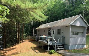 Exterior - Peaceful Lakefront Cabin at Woodslands on the Lake with Shared Beachfront (Sidney)
