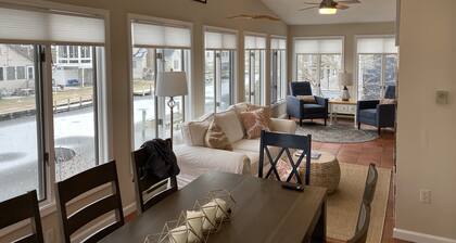 Renovated with Amazing Water Views & Access - only 1.5 Blocks to Beach!