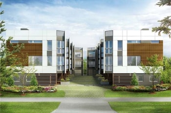 Hosteeva Modern Townhome w Rooftop