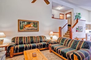 TV, fireplace, DVD player