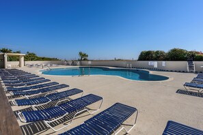 Et oppvarmet basseng