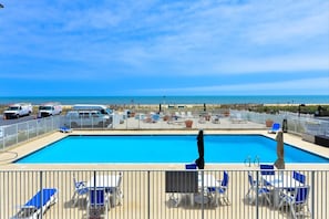 Indoor pool, a heated pool