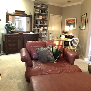 Smart-TV, Kamin, Bücher