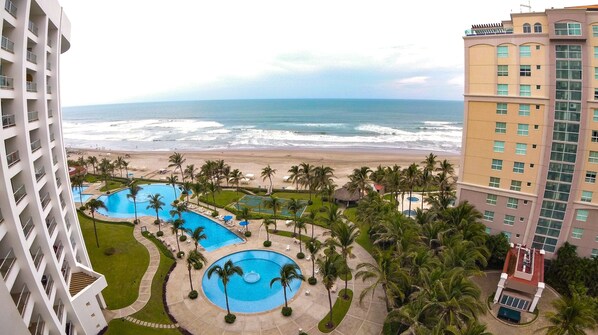 Aerial view - Departamento en Tikal Acapulco Diamante (Acapulco)