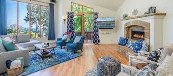 Large Home with Ocean Views & Hot Tub!