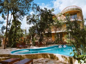 Pool - KAN Eco-Wellness tree house jungle view! # 4 (Tulum)