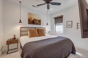 1 bedroom, iron/ironing board, free WiFi, bed sheets