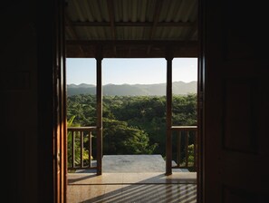 Vue depuis l’hébergement 