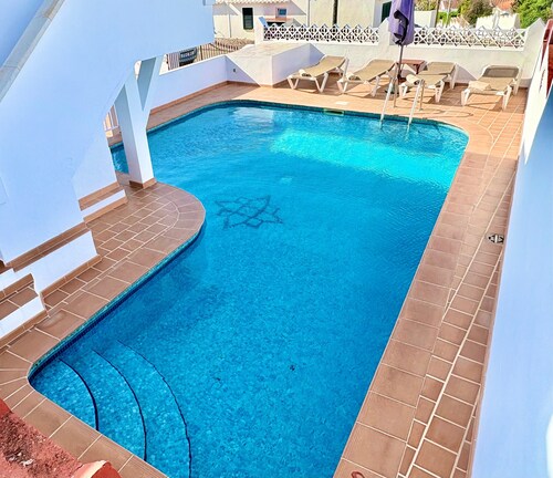 Vacation Home “Santa Brígida” with Sea View, Pool, Wi-Fi, Balcony, Terrace & Garden