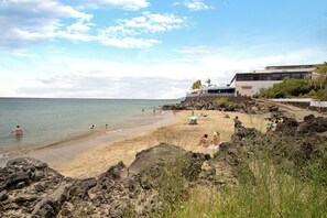 Accommodatie ligt op het strand