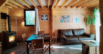 Cozy cottage by the lake oriental near Troyes