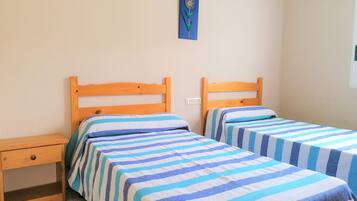 1 slaapkamer, beddengoed