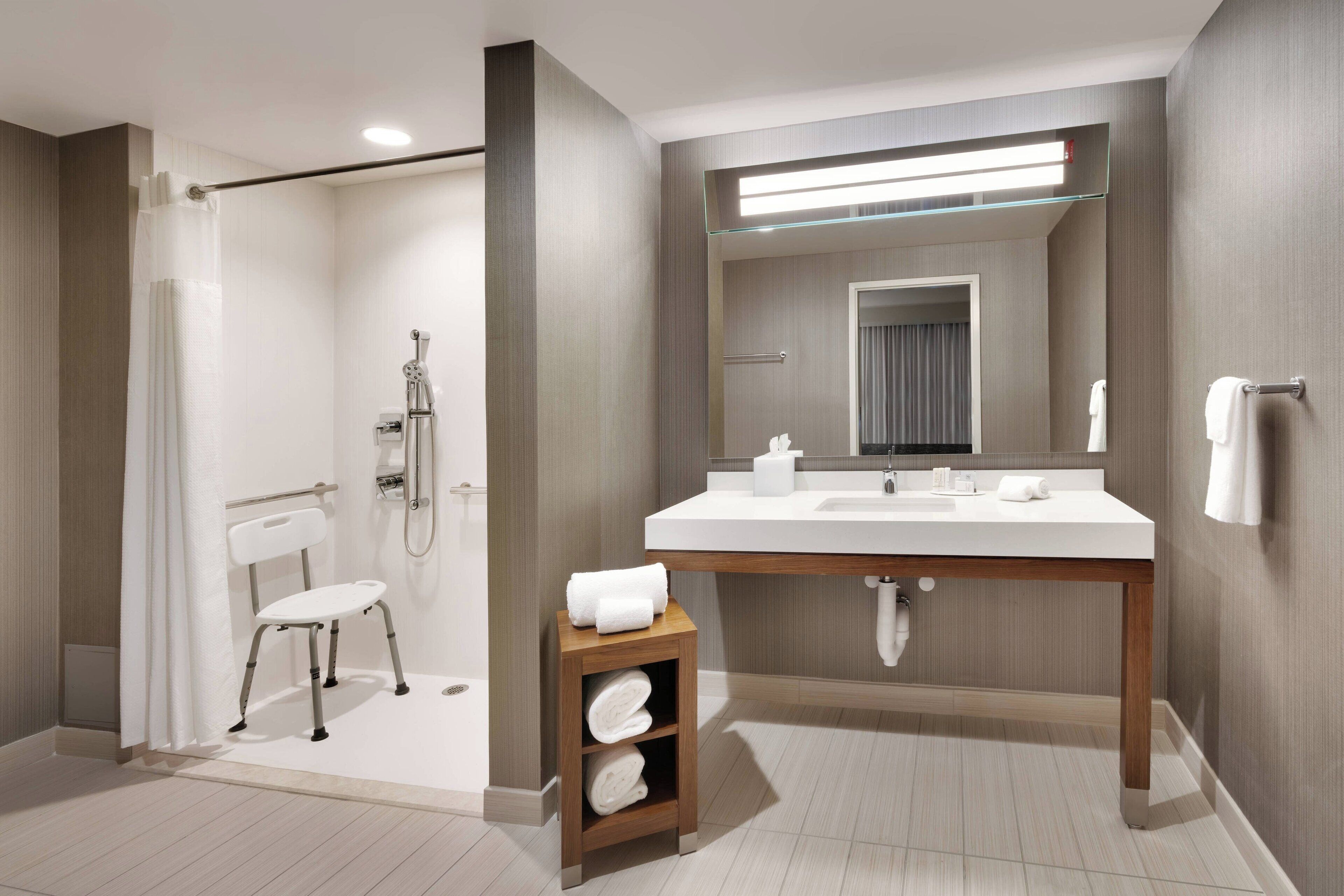 free toiletries, hair dryer, soap, shampoo