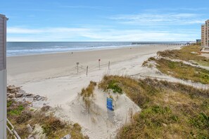 On the beach