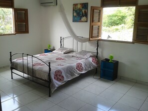 1 bedroom, iron/ironing board, travel crib, free WiFi