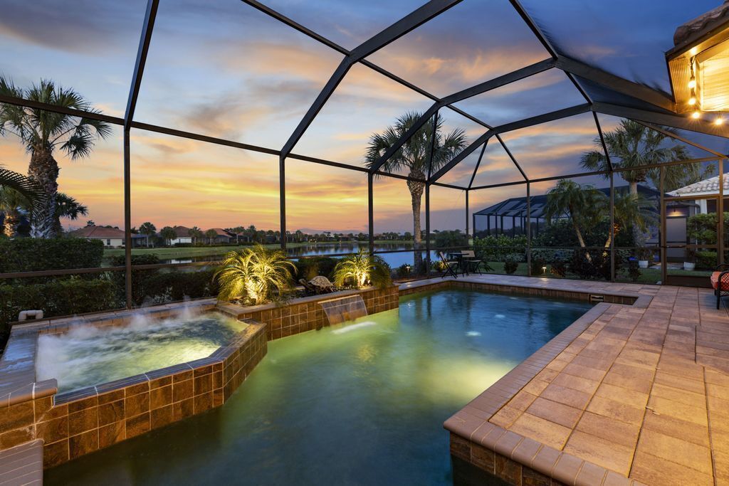 A rare gem! Stunning water-view executive home w/ heated-salt-water pool and spa