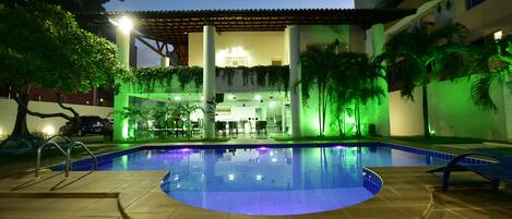 Fassade der Unterkunft