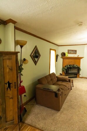 Smart TV, fireplace, DVD player - Riverfront Get-A-Way (LOUDONVILLE)