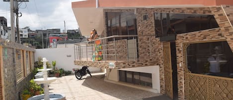 Fassade der Unterkunft