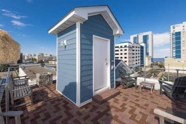 Enceinte de l’hébergement