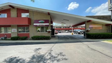 Entrée de l’hébergement