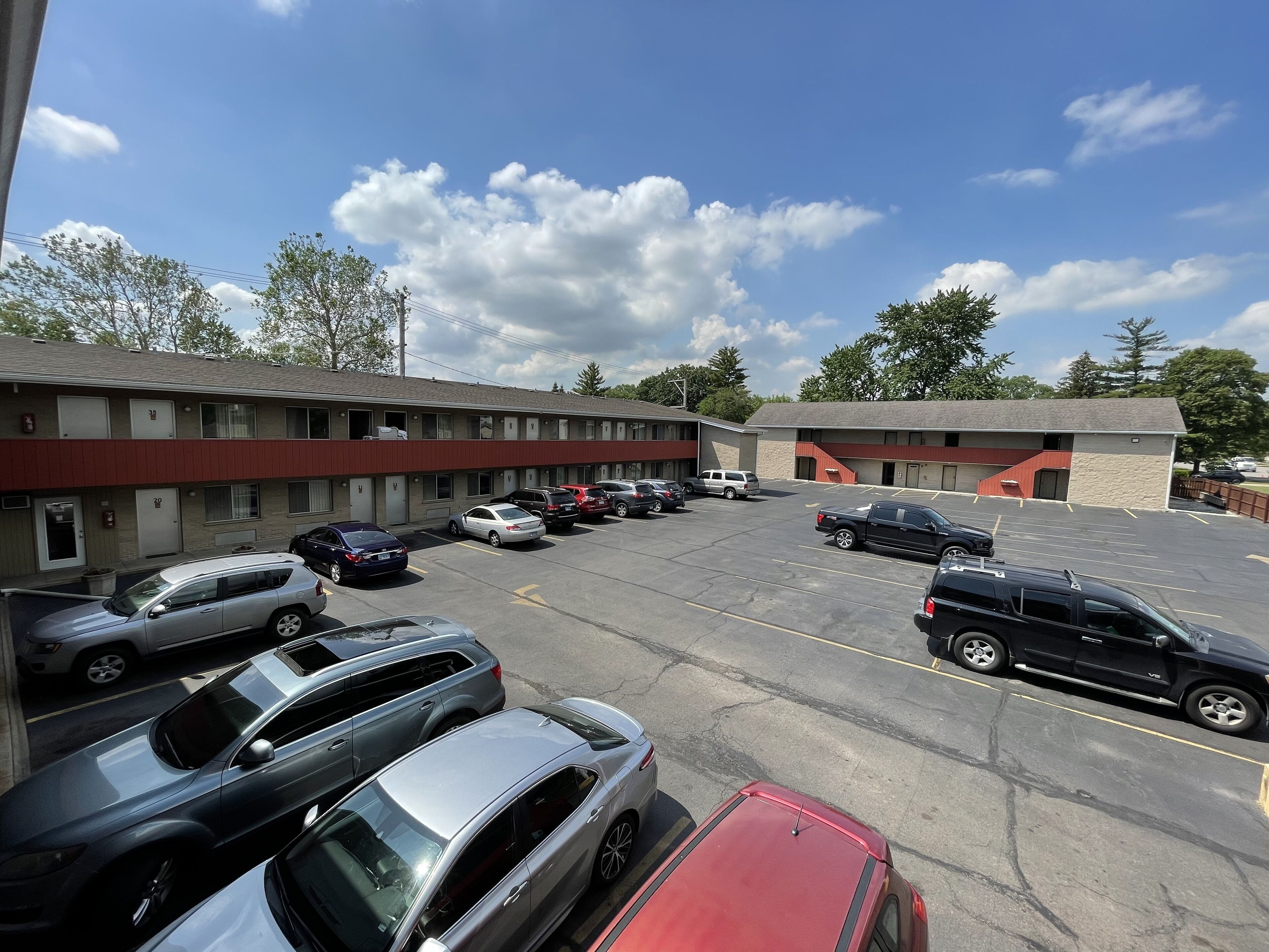 Majoituspaikan julkisivu