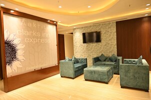 Sala de estar en el lobby