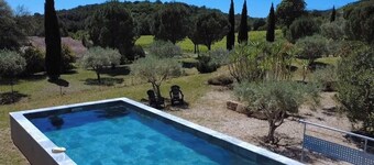 "Les Oliviers" with a private pool