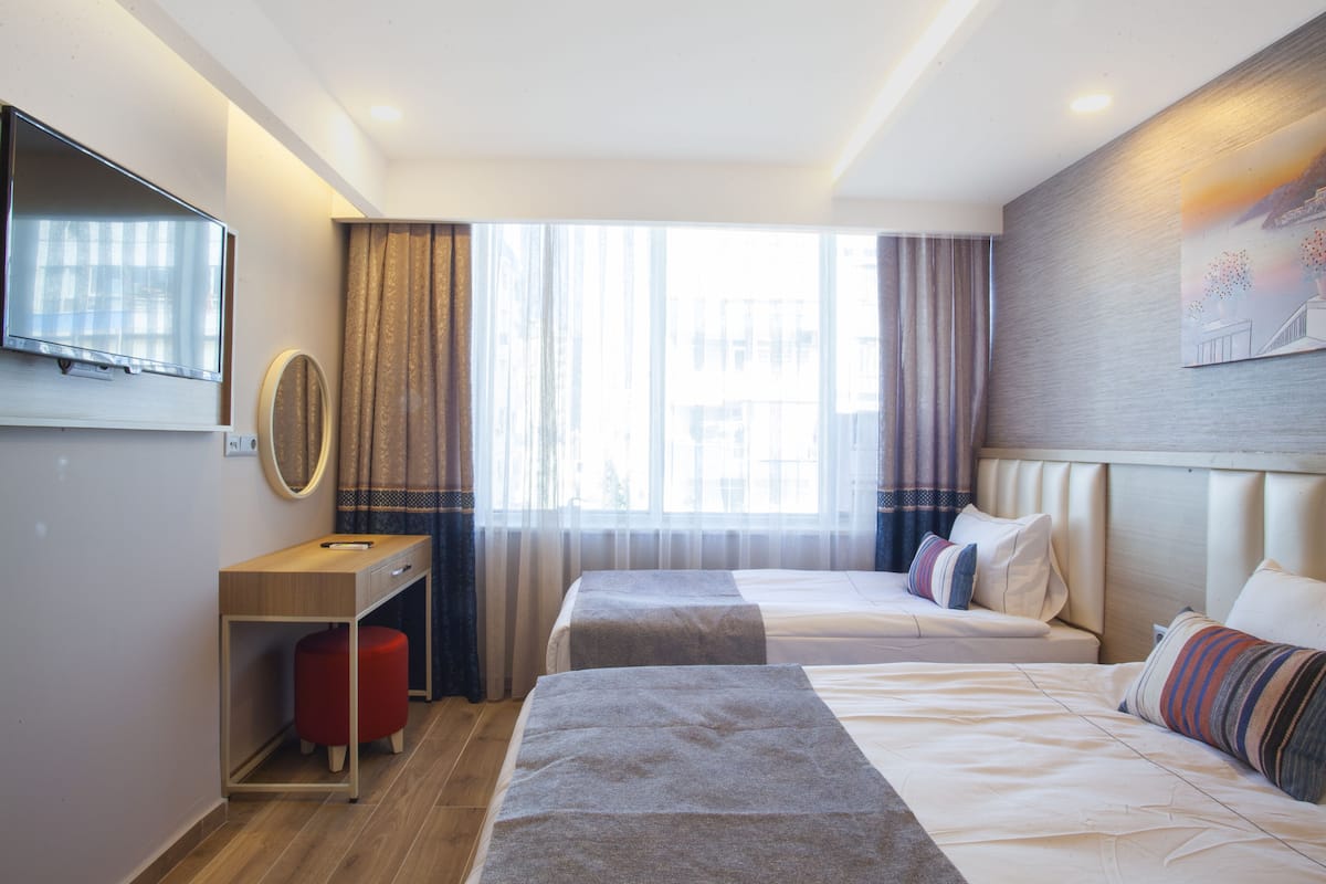 Egyptiska bomullslakan, sängtillbehör av högsta kvalitet och minibar