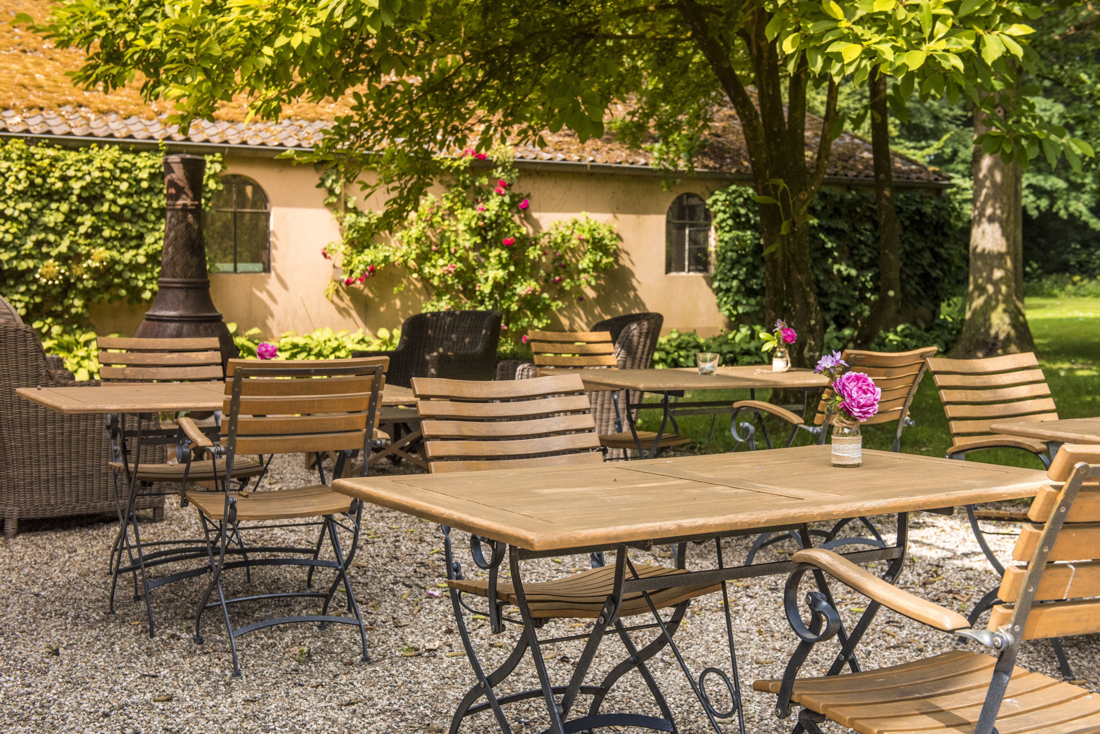 Udendørs spisemuligheder