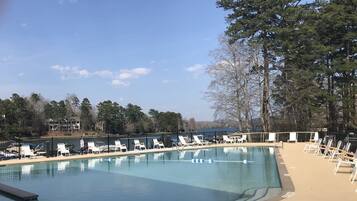 Indoor pool, outdoor pool