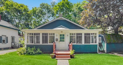 Updated, Century-Old Home w/ Glass Porch - Walk into Town/Acadia