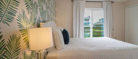 2 bedrooms, internet, bed sheets